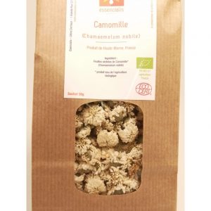 Fleurs camomille romaine bio